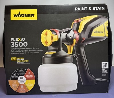 [10931-4] NEW - Wagner Flexio 3500 Handheld HVLP Paint Sprayer for Paint And Stain