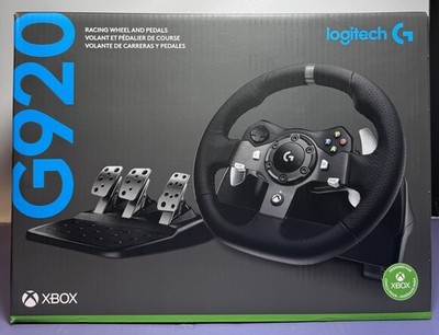 [10930-1] Logitech G920 Driving Force Racing Wheel - Black (941-000121) FOR XBOX ONE
