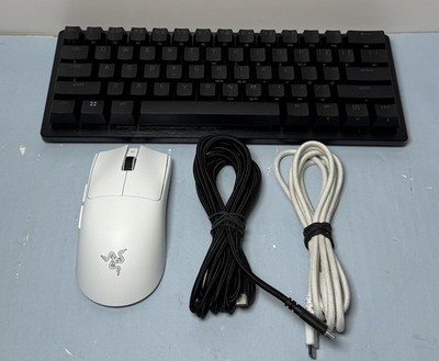 [10893-1] Razer Viper V3 Pro Mouse + Huntsman V3 Pro Mini Keyboard Bundle - Black/White
