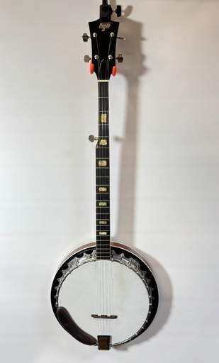 [10912-1] Hondo II 5-String Banjo HB75A  With Case -Made in Korea