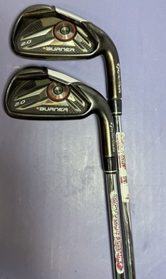 Taylormade Burner 2.0 4 + 5 Iron RH Steel Silver 85g Regular Flex