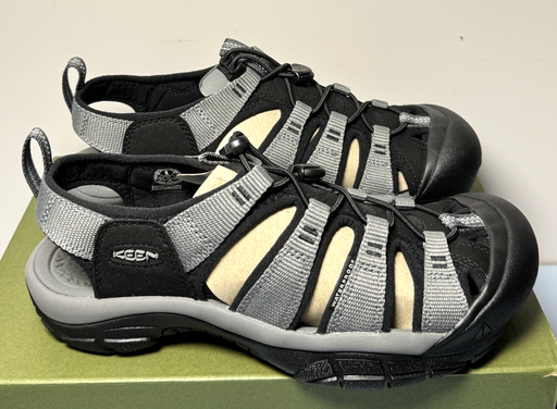 [11037-2] KEEN Men's Newport H2 Sandals-1029063 Steel Grey/Black US MEN'S SIZE 8- New