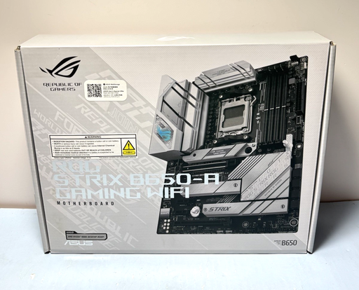 [9773-5] ASUS ROG Strix B650-A Gaming Wifi 6E AM5 Ryzen 7000 Motherboard 3xM.2 Slots-New
