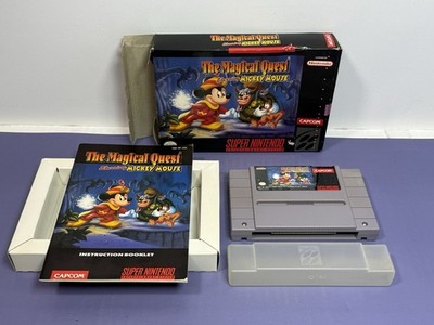 [VTG] Magical Quest Starring Mickey Mouse (Super Nintendo, SNES) - Complete in Box CIB