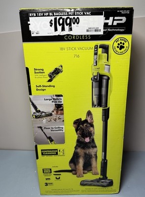 [11239-1] Ryobi PBLSV716B 18V One+ HP Cordless Stick Vacuum Tool ONLY - NEW IN BOX